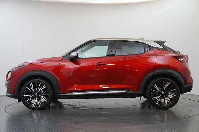 Nissan Juke 1.0 DIG-T 114 Tekna+ with BOSE and Drive Assist + Tow Bar and Orange Pack