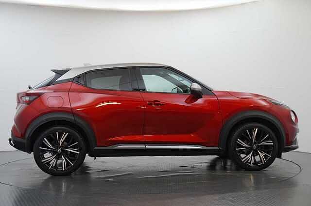 Nissan Juke 1.0 DIG-T 114 Tekna+ with BOSE and Drive Assist + Tow Bar and Orange Pack